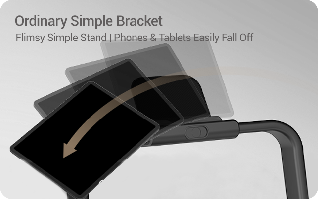 Ordinary Simple Bracket - Secure Anti-Slip Suction Holder _Umay X5FD 40% Incline Foldable Treadmill with Dual Handle Bar 10 KMH