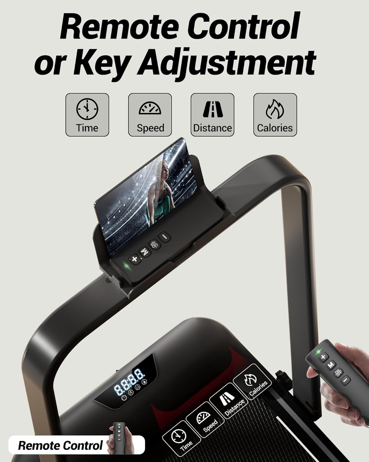 Umay U18F Folding 3-in-1 Walking Pad with 10%/15% Incline 1-10 km/h