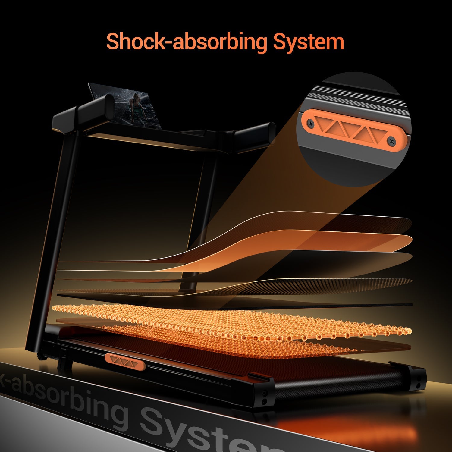 Umay SF10 Foldable Treadmill with 10%/15% Incline & 12km/h Speed