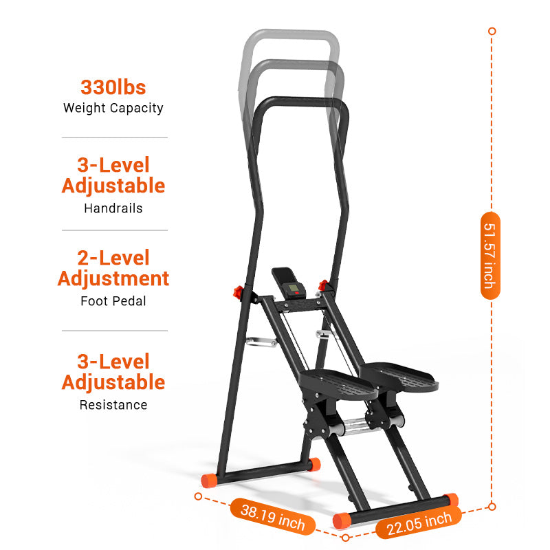 Umay CPL10 Folding Stair Stepper Climber Machine