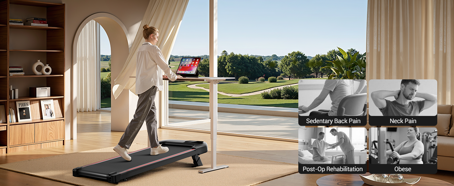 Stay Healthy While You Work!_Umay U17 4-in-1 Multi-Mode Walking Pad