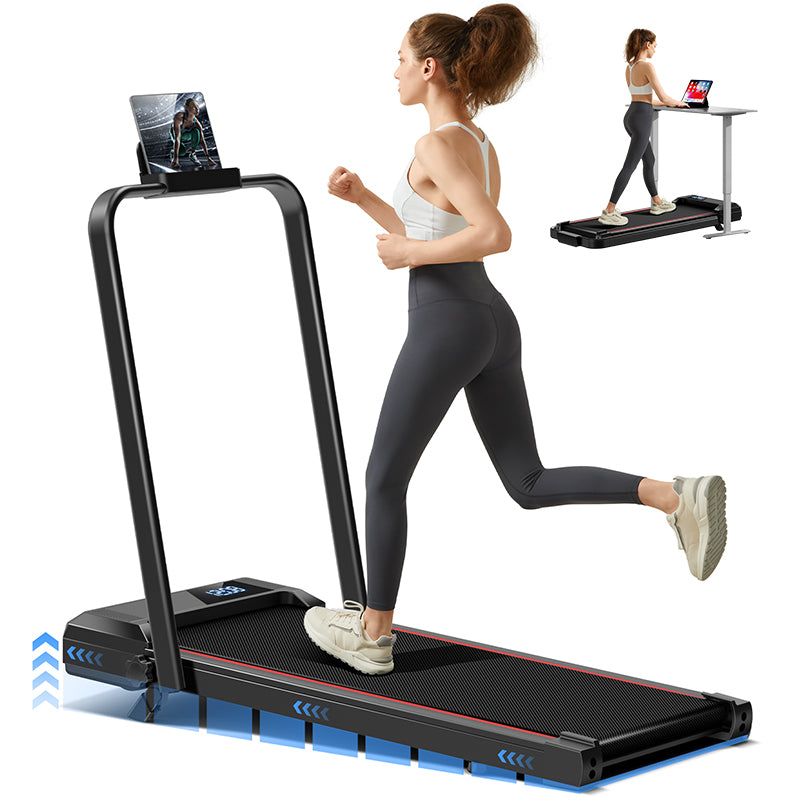 Umay CW1F 2-in-1 Incline Walking Pad Treadmill for Home and Office
