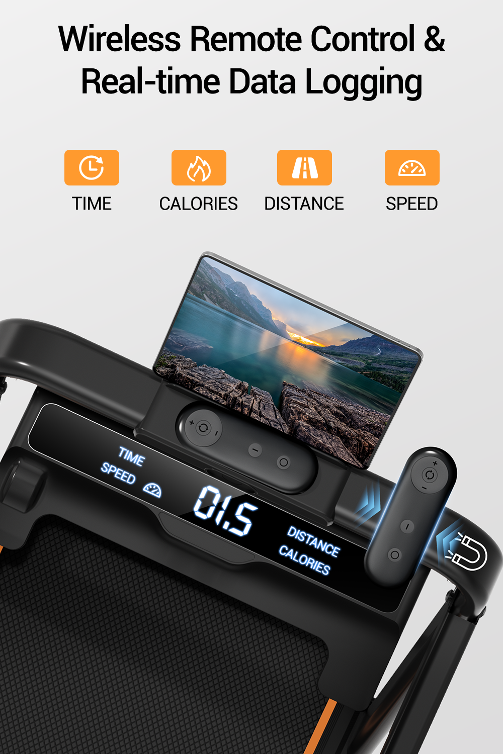 <tc>Umay X5F Tapis de course portable pliable 3 en 1 avec inclinaison de 16 % maximum 10 KM/H</tc>