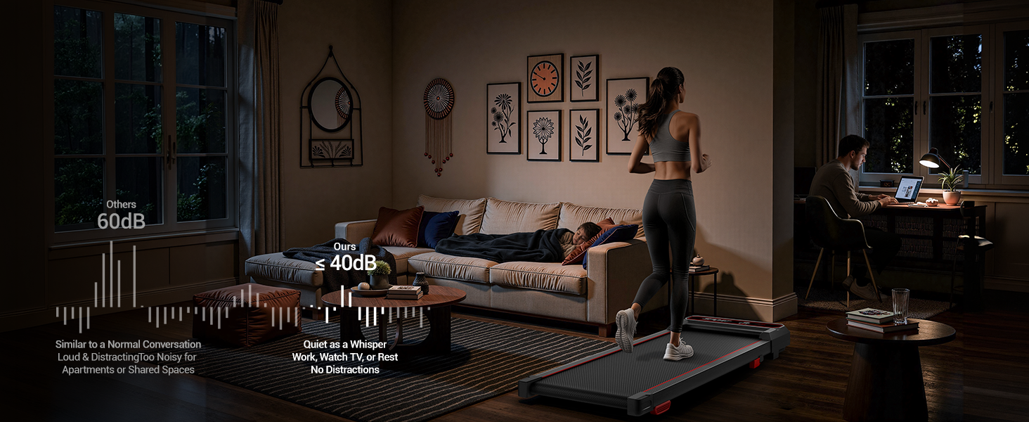 Ultra-Quiet for Home & Office _ Umay U19 Vibration 3-in-1 Walking Pad with 15% Incline 8 KMH