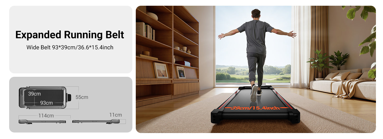 Expanded Running Belt_Umay U17 4-in-1 Multi-Mode Walking Pad