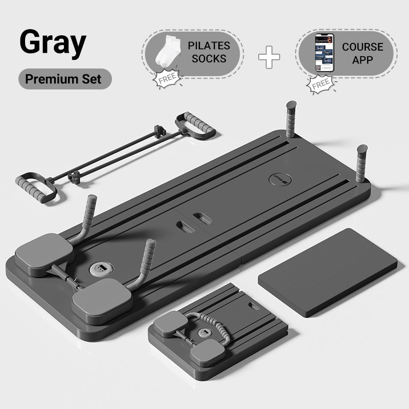 UMAY 5-in-1 tragbare Pilates-Vorstandsreformer Set